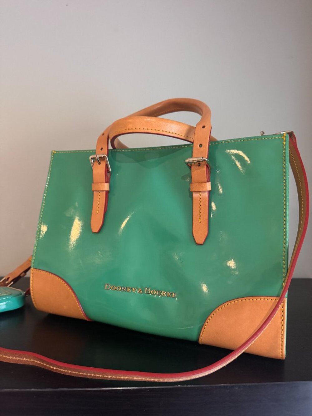Vintage Dooney! Dooney & Bourke Janine Satchel - Picture 2 of 13